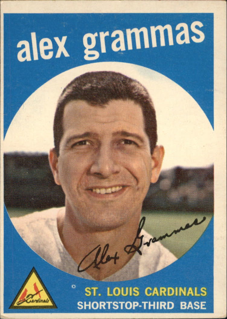 1959 Topps #6 Alex Grammas