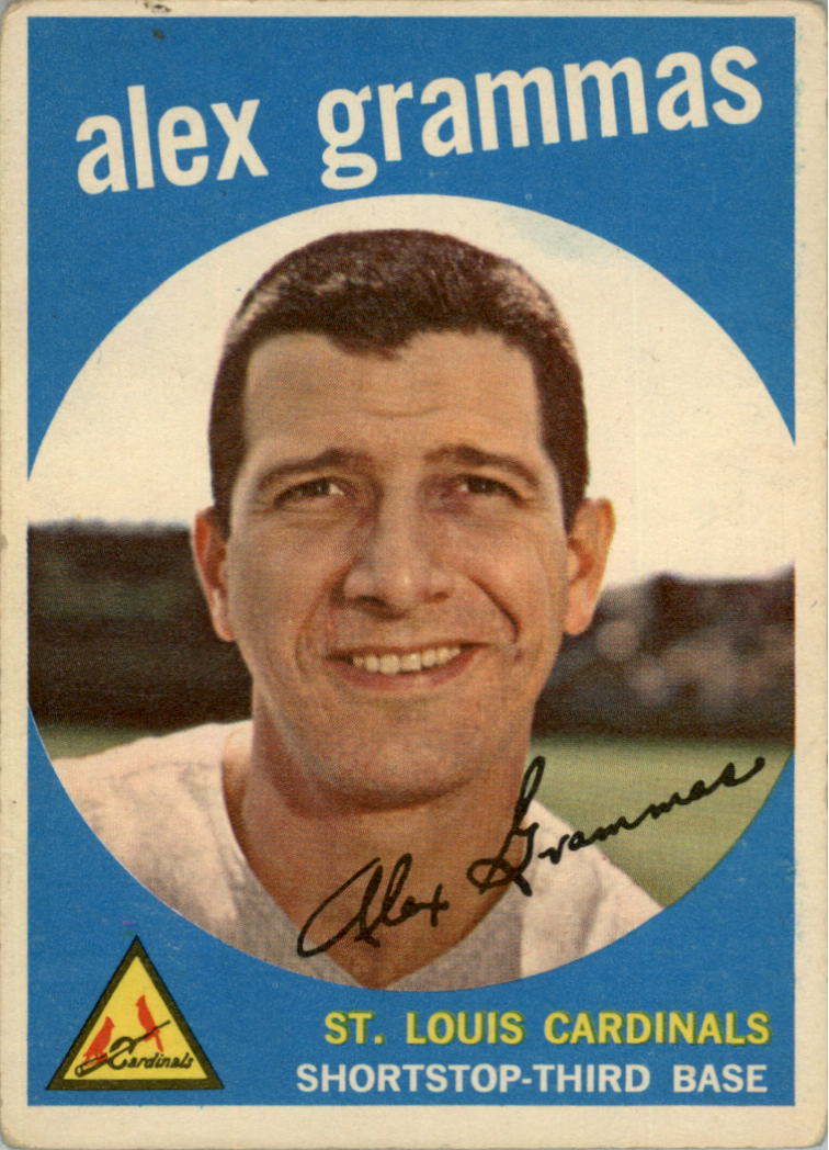 1959 Topps #6 Alex Grammas