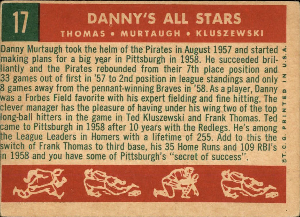 1959 TOPPS BASEBALL ASSORTED SINGLES U-PICK #1-220 - Picture 23 of 500