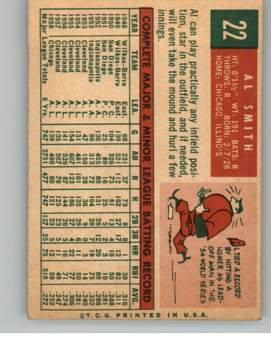 1959 TOPPS BASEBALL ASSORTED SINGLES U-PICK #1-220 - Picture 29 of 500
