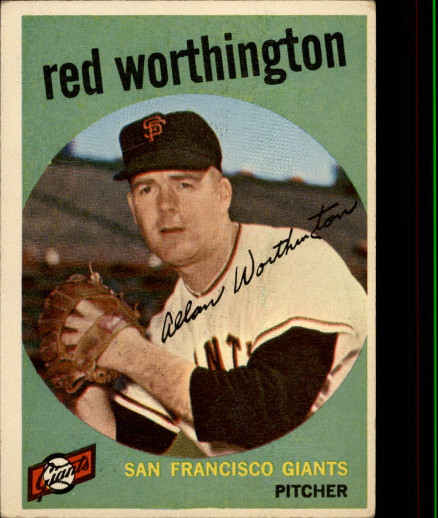 1959 TOPPS BASEBALL ASSORTED SINGLES U-PICK #1-220 - Picture 42 of 500