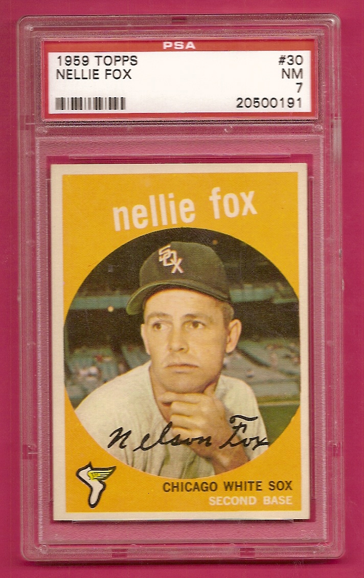 1959 Topps #30 Nellie Fox