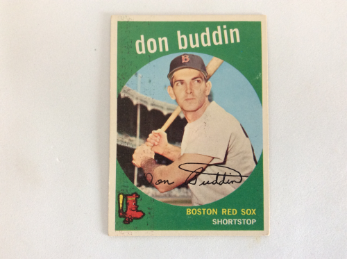 1959 Topps #32 Don Buddin