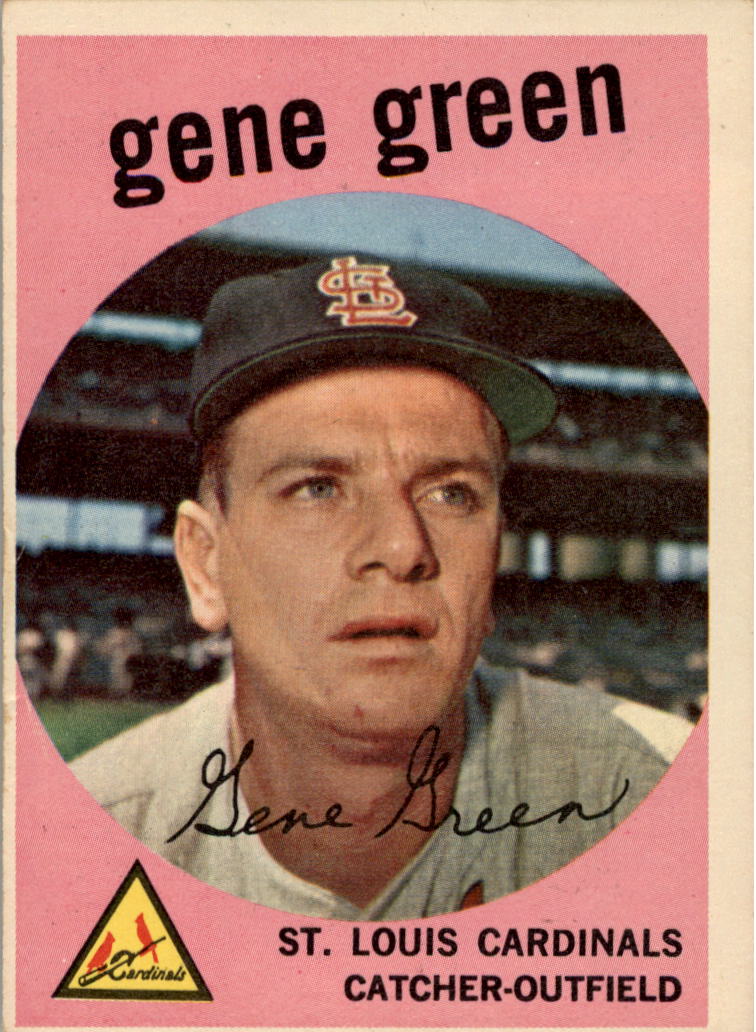 1959 Topps #37 Gene Green