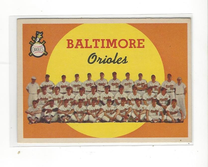 1959 Topps #48 Baltimore Orioles CL