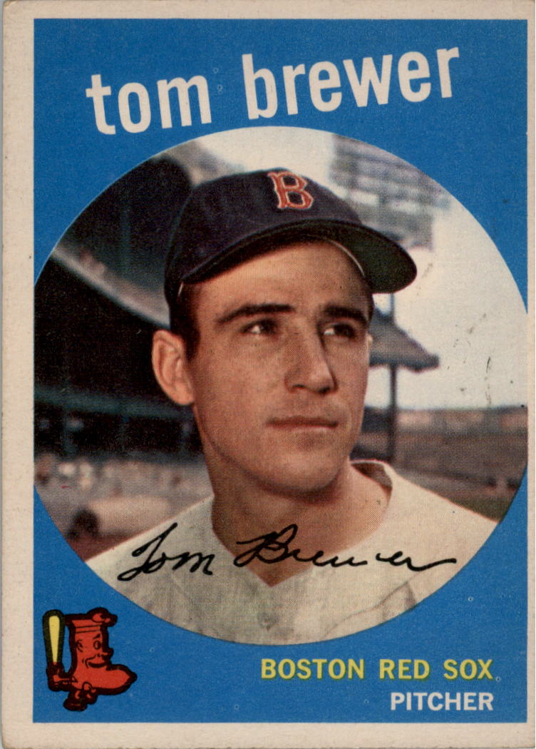 1959 Topps #55 Tom Brewer