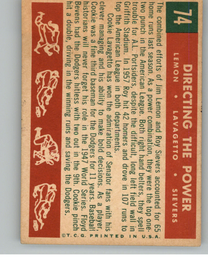 1959 TOPPS BASEBALL ASSORTED SINGLES U-PICK #1-220 - Picture 87 of 500