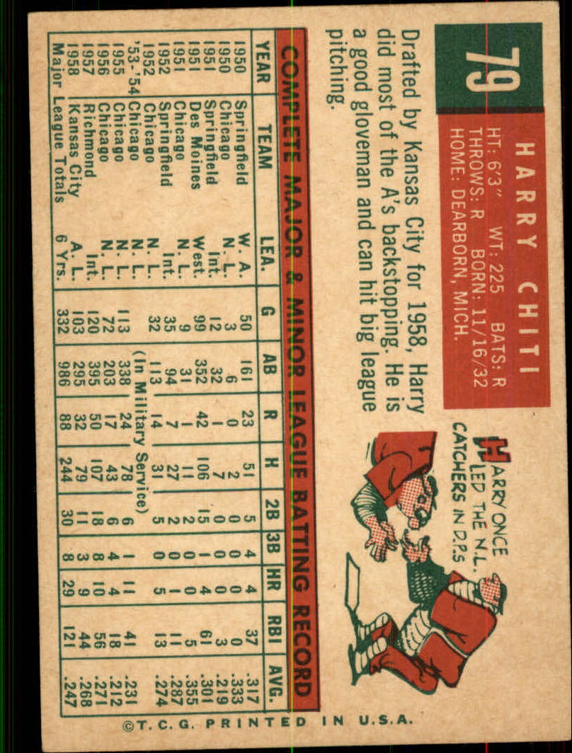 1959 TOPPS BASEBALL ASSORTED SINGLES U-PICK #1-220 - Picture 97 of 500