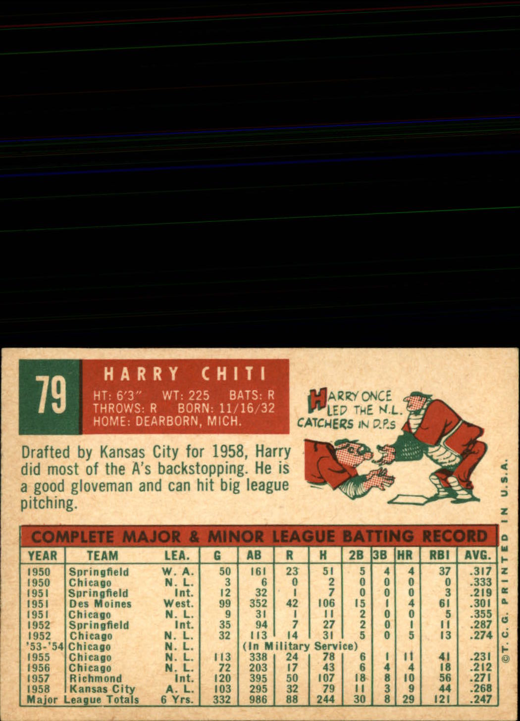 1959 TOPPS BASEBALL ASSORTED SINGLES U-PICK #1-220 - Picture 101 of 500