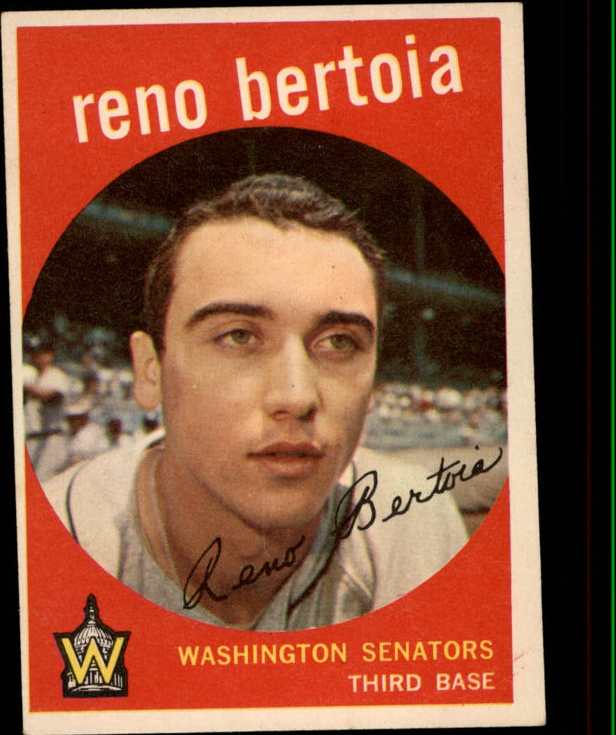 1959 TOPPS BASEBALL ASSORTED SINGLES U-PICK #1-220 - Picture 116 of 500