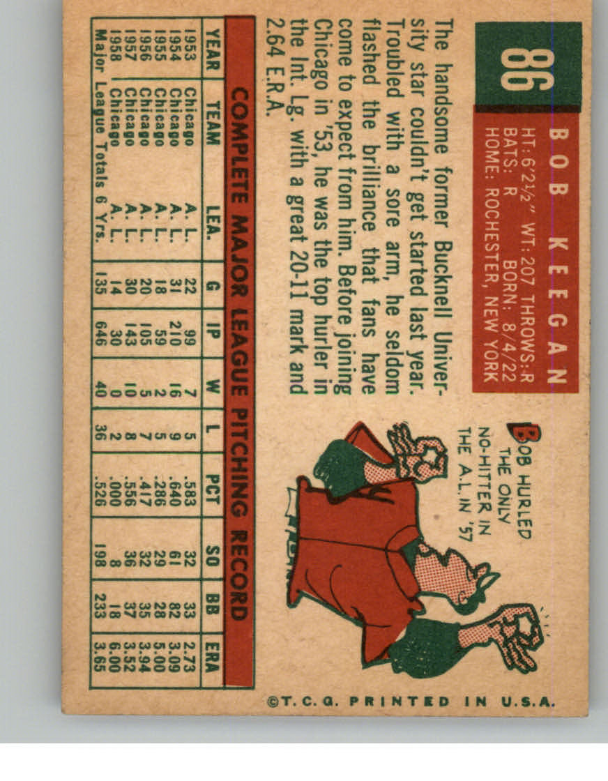 1959 TOPPS BASEBALL ASSORTED SINGLES U-PICK #1-220 - Picture 133 of 500