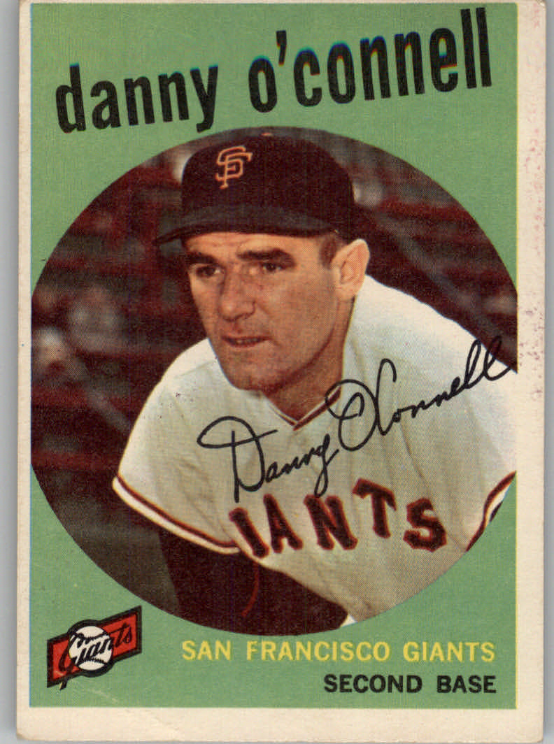 1959 Topps #87 Danny O'Connell