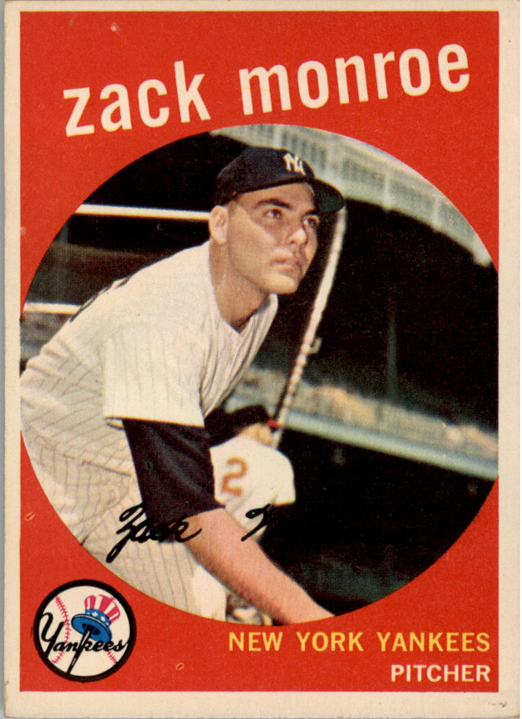 1959 Topps #108 Zack Monroe RC