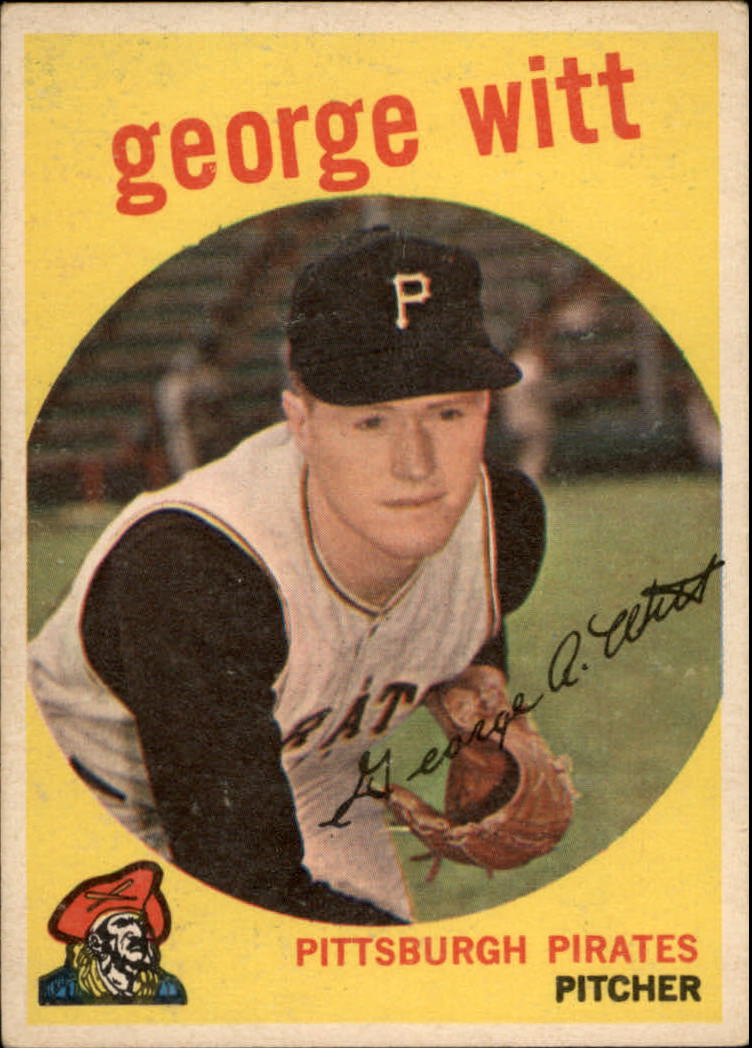 1959 TOPPS BASEBALL ASSORTED SINGLES U-PICK #1-220 - Picture 168 of 500