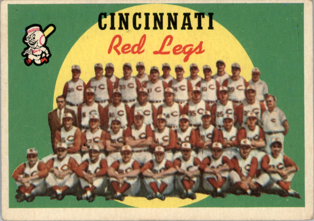 1959 Topps #111 Cincinnati Redlegs CL