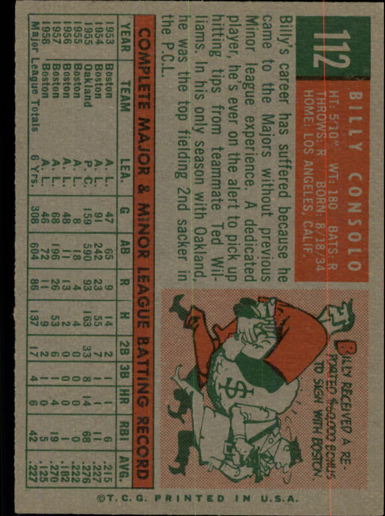 1959 TOPPS BASEBALL ASSORTED SINGLES U-PICK #1-220 - Picture 175 of 500