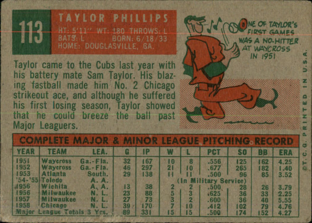 1959 TOPPS BASEBALL ASSORTED SINGLES U-PICK #1-220 - Picture 181 of 500