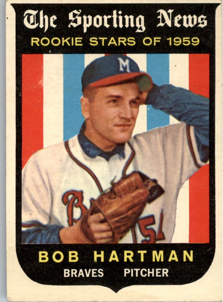 1959 Topps #128 Bob Hartman RS RC