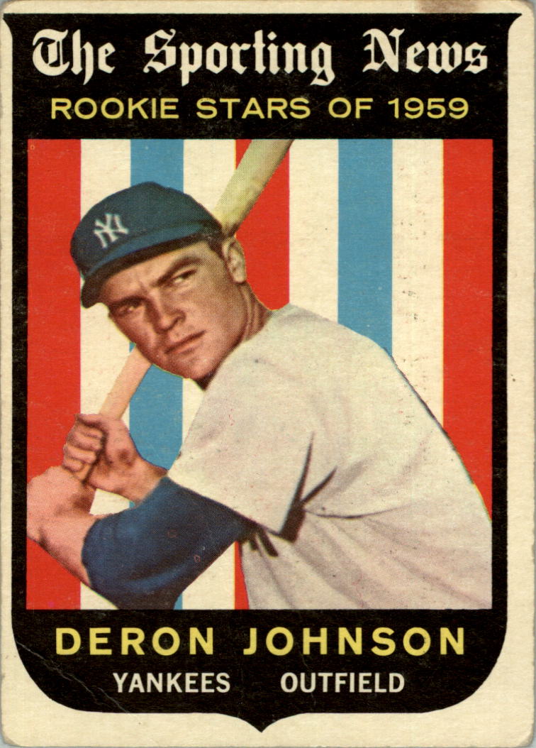 1959 Topps #131 Deron Johnson RS RC