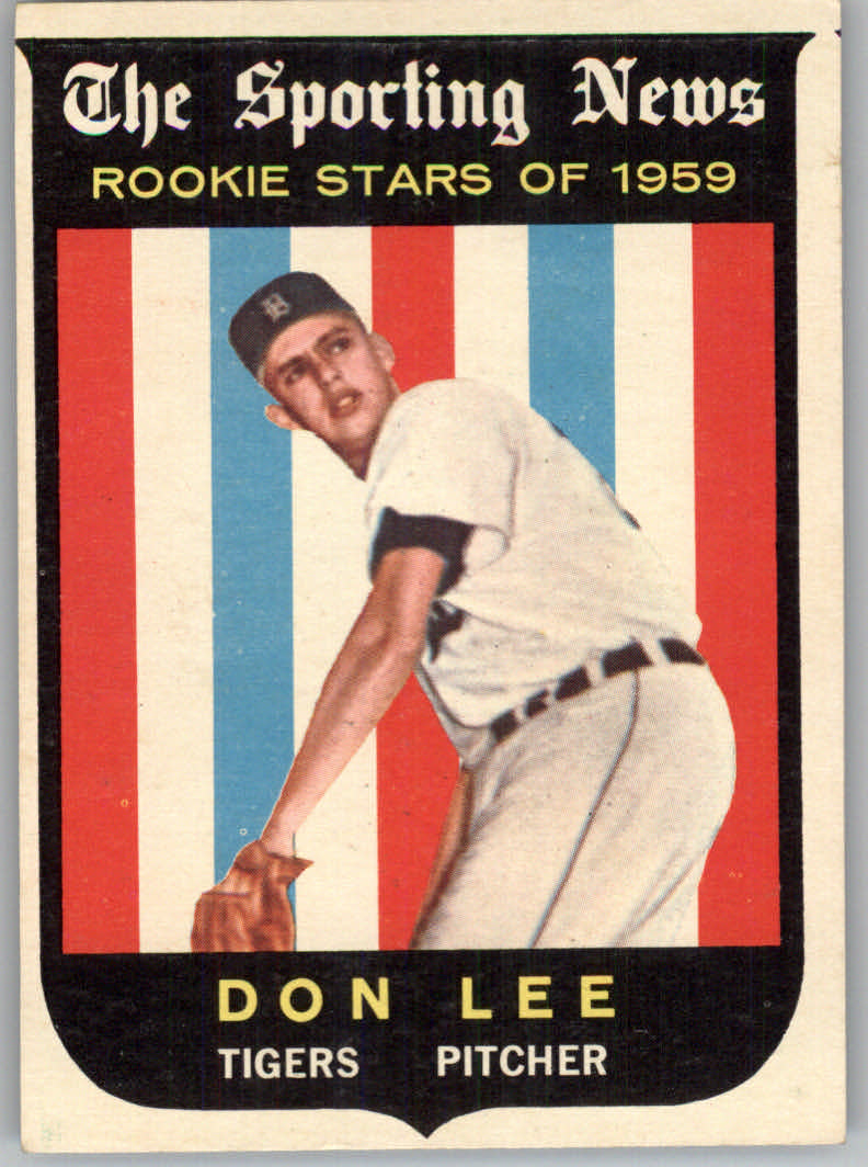 1959 Topps #132 Don Lee RS