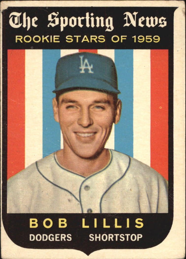 1959 Topps #133 Bob Lillis RS RC