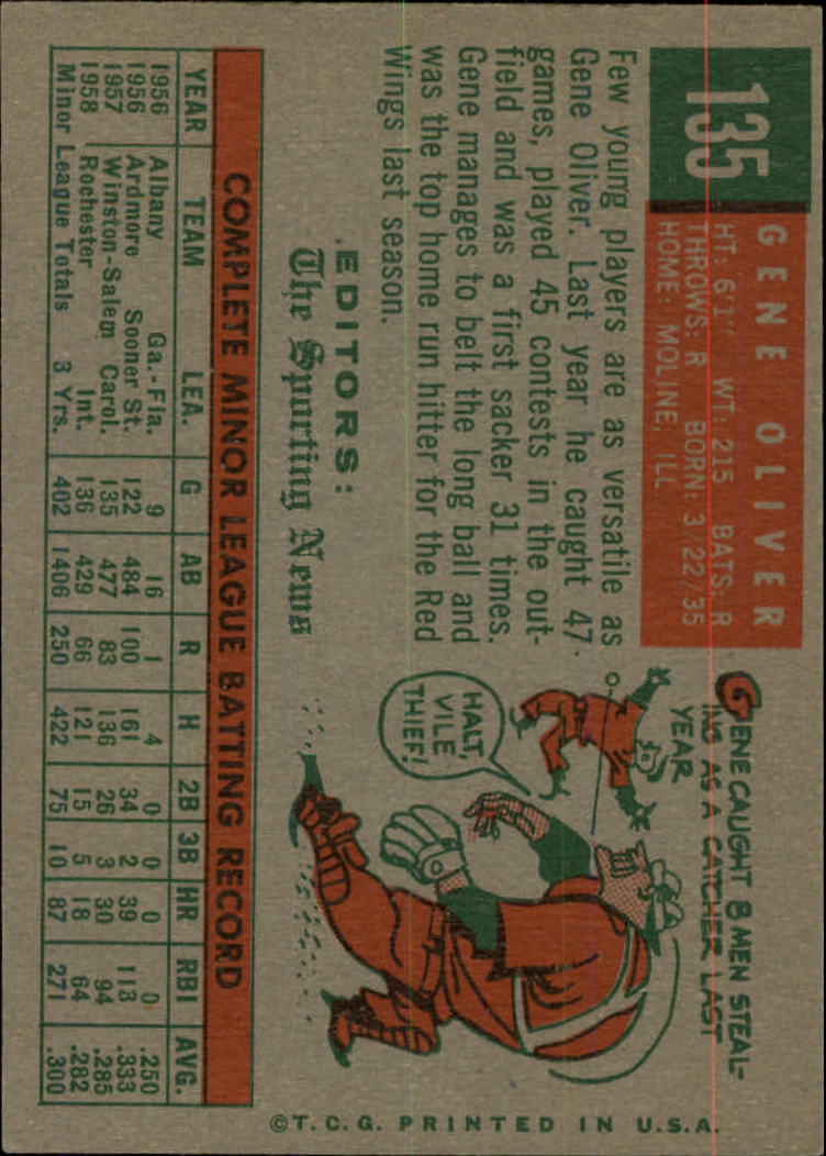 1959 TOPPS BASEBALL ASSORTED SINGLES U-PICK #1-220 - Picture 257 of 500