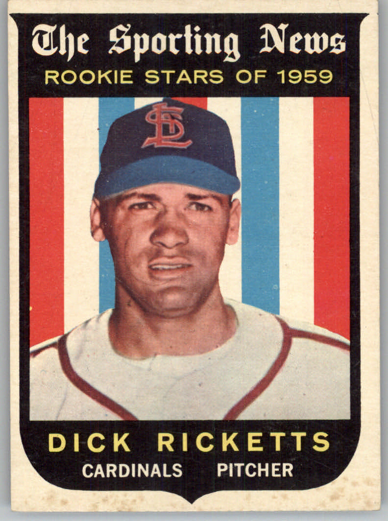 1959 Topps #137 Dick Ricketts RS RC