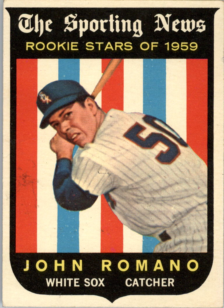 1959 Topps #138 John Romano RS RC