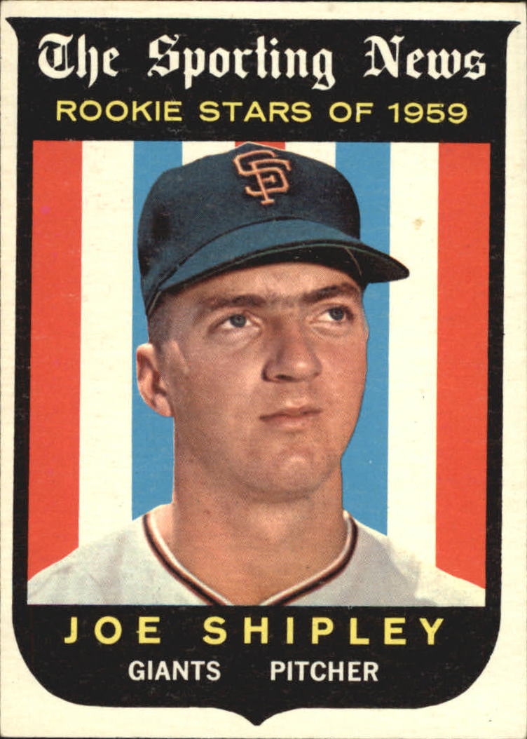 1959 Topps #141 Joe Shipley RS RC