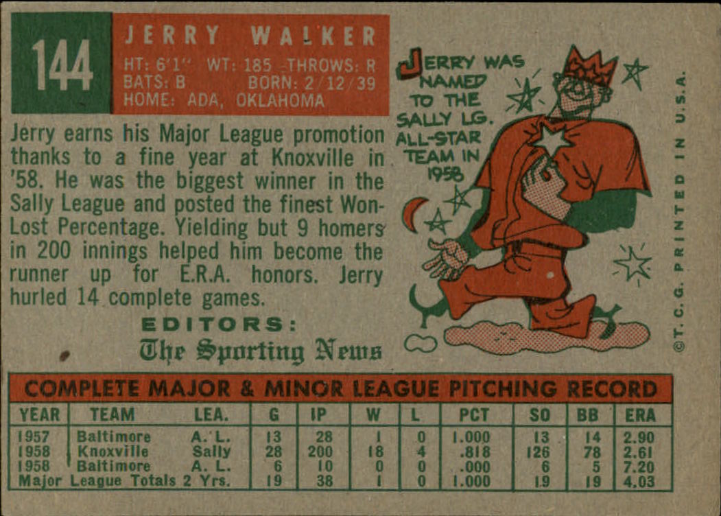 1959 TOPPS BASEBALL ASSORTED SINGLES U-PICK #1-220 - Picture 291 of 500