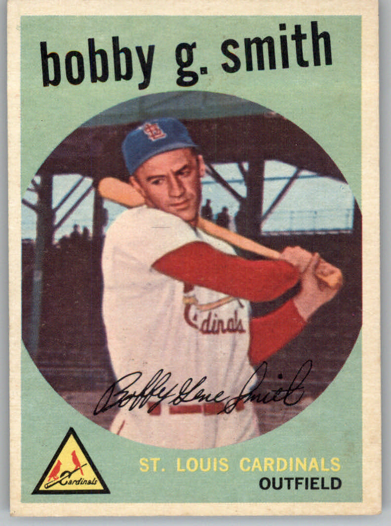 1959 Topps #162 Bobby G. Smith