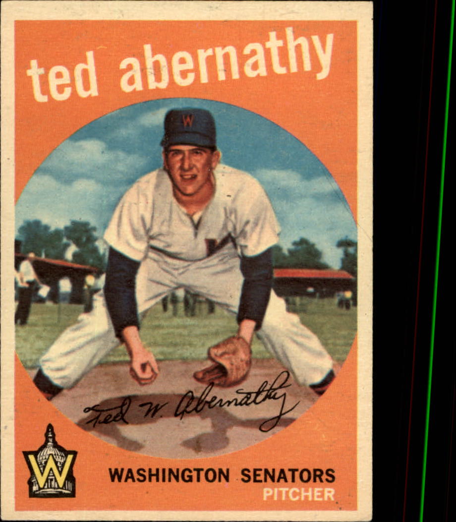 1959 TOPPS BASEBALL ASSORTED SINGLES U-PICK #1-220 - Picture 355 of 500