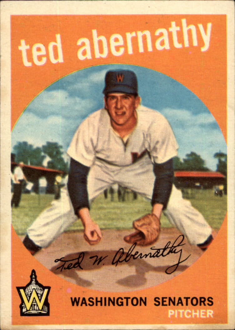 1959 TOPPS BASEBALL ASSORTED SINGLES U-PICK #1-220 - Picture 357 of 500