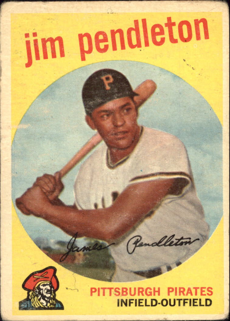 1959 Topps #174 Jim Pendleton