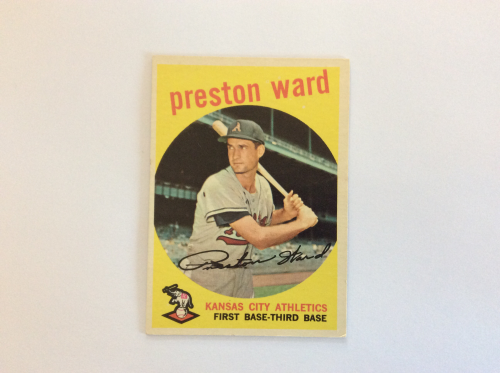 1959 Topps #176 Preston Ward
