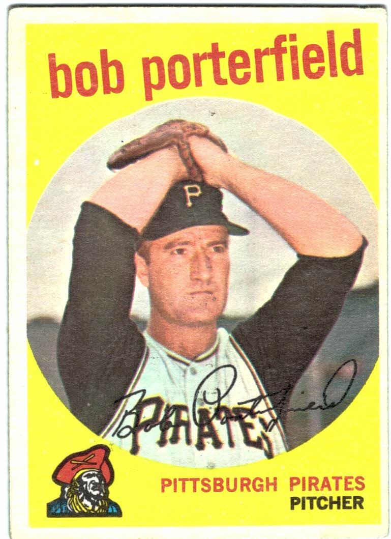 1959 Topps #181 Bob Porterfield