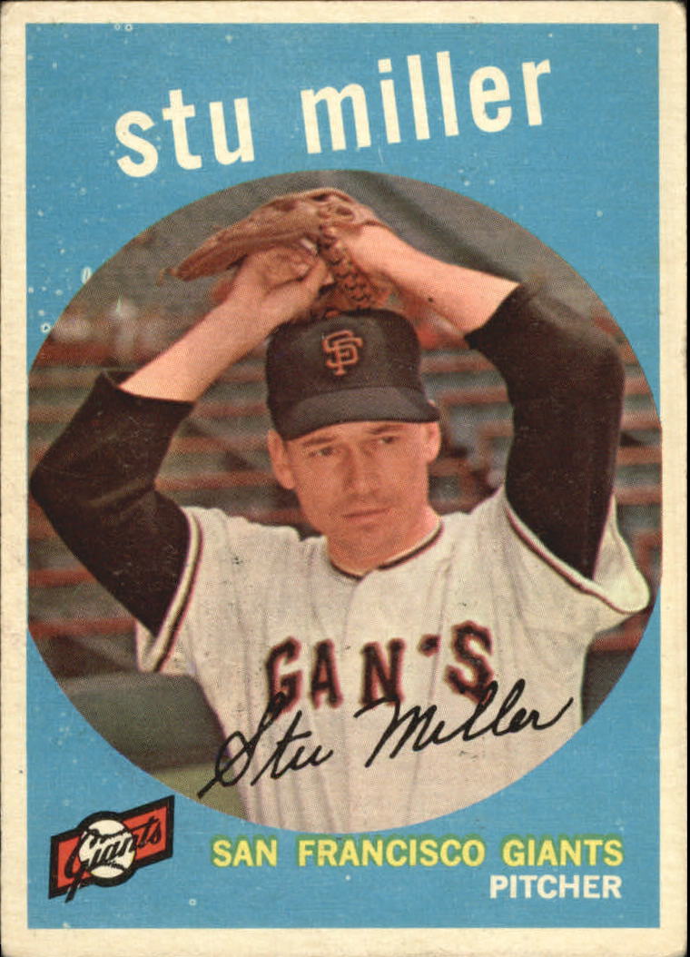 1959 Topps #183 Stu Miller