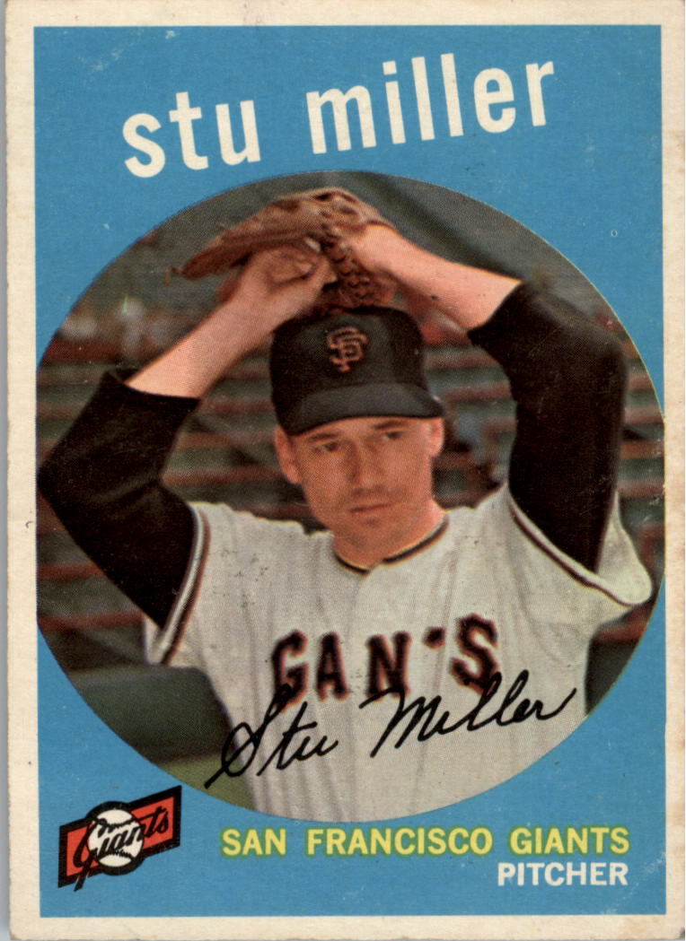1959 Topps #183 Stu Miller