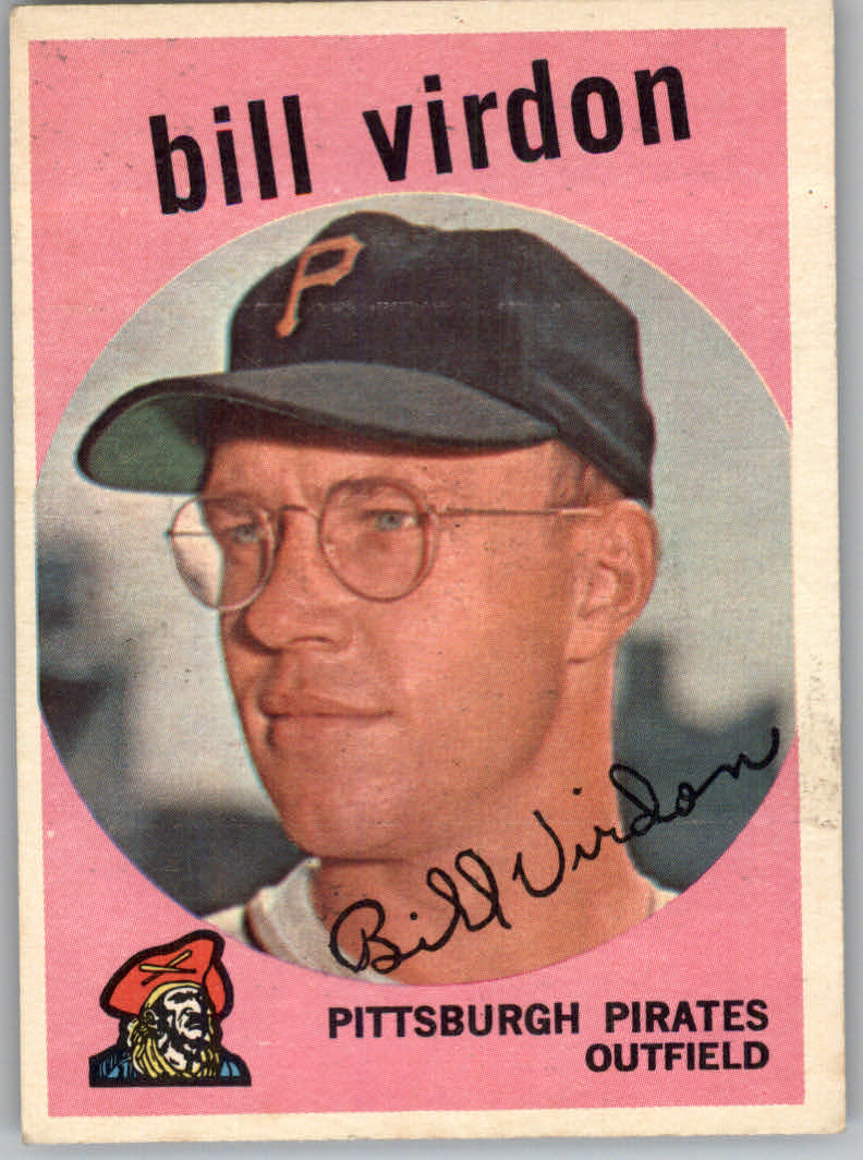 1959 Topps #190 Bill Virdon