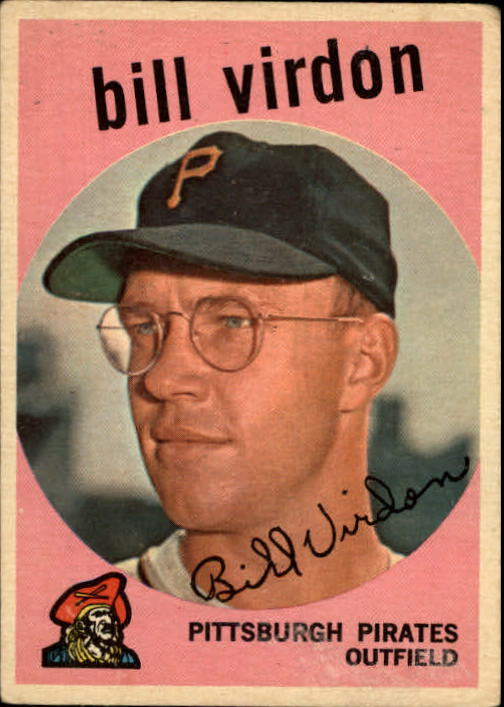 1959 Topps #190 Bill Virdon