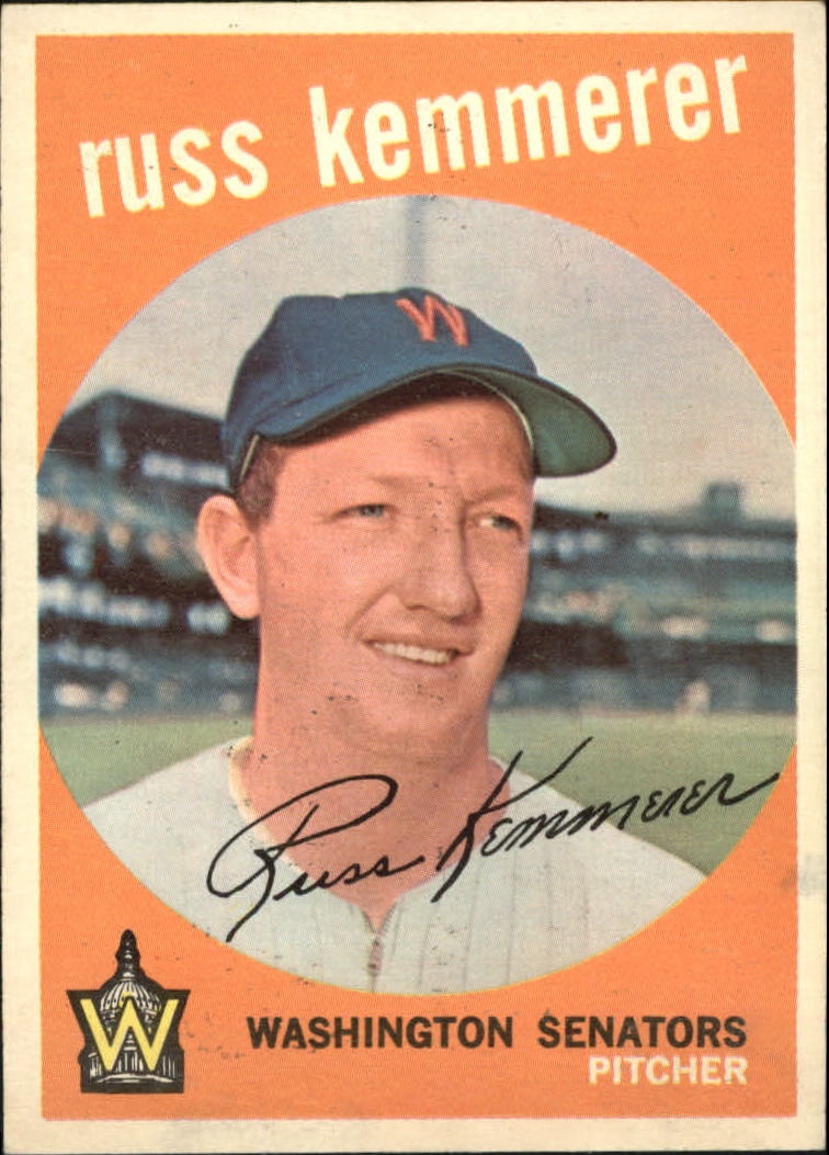 1959 Topps #191 Russ Kemmerer
