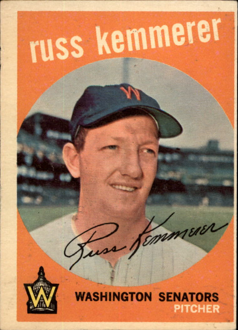 1959 TOPPS BASEBALL ASSORTED SINGLES U-PICK #1-220 - Picture 417 of 500
