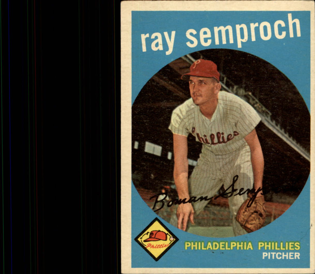 1959 TOPPS BASEBALL ASSORTED SINGLES U-PICK #1-220 - Picture 431 of 500