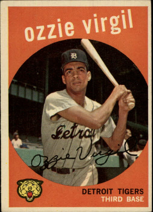 1959 Topps #203 Ossie Virgil