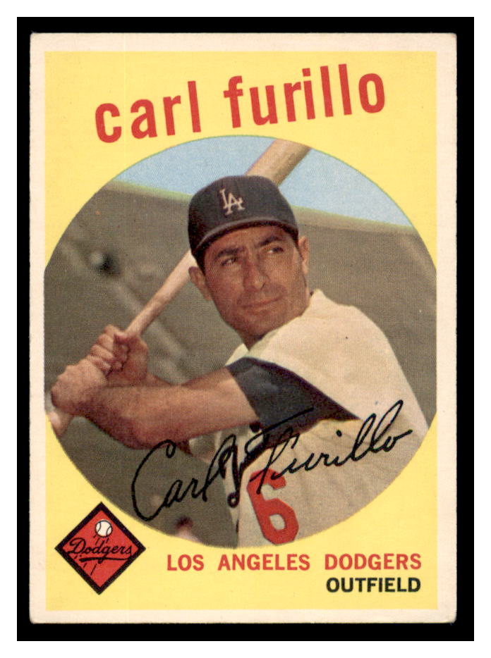 1959 Topps #206 Carl Furillo