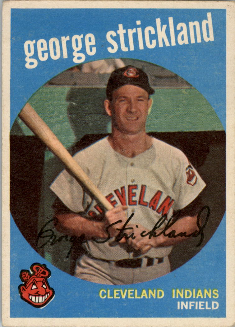 1959 Topps #207 George Strickland