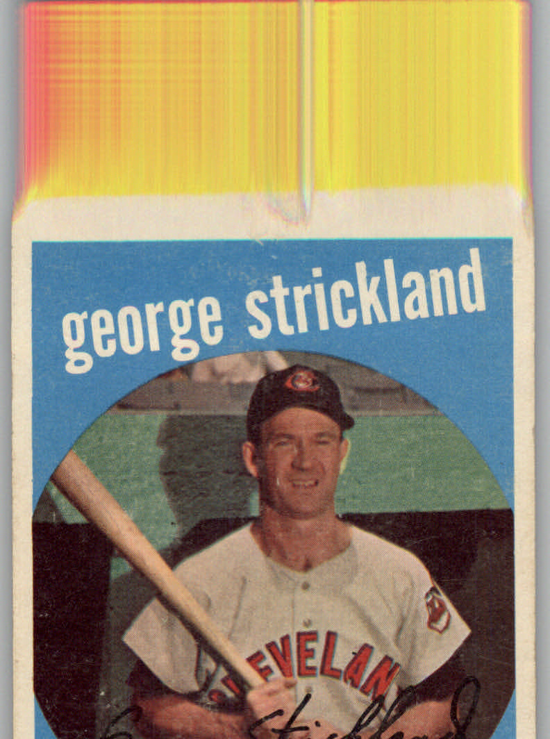 1959 Topps #207 George Strickland