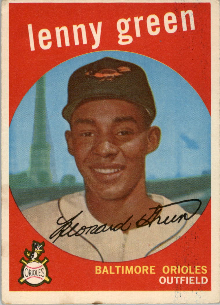 1960 Topps Lenny Green Washington Senators #99