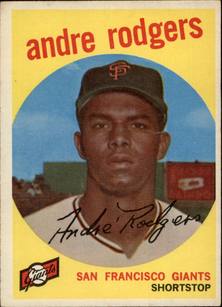 1959 Topps #216 Andre Rodgers