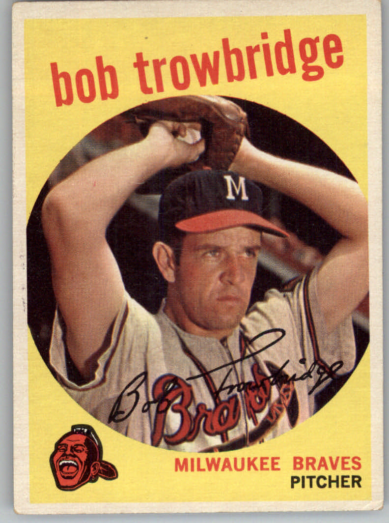 1959 Topps #239A Bob Trowbridge GB